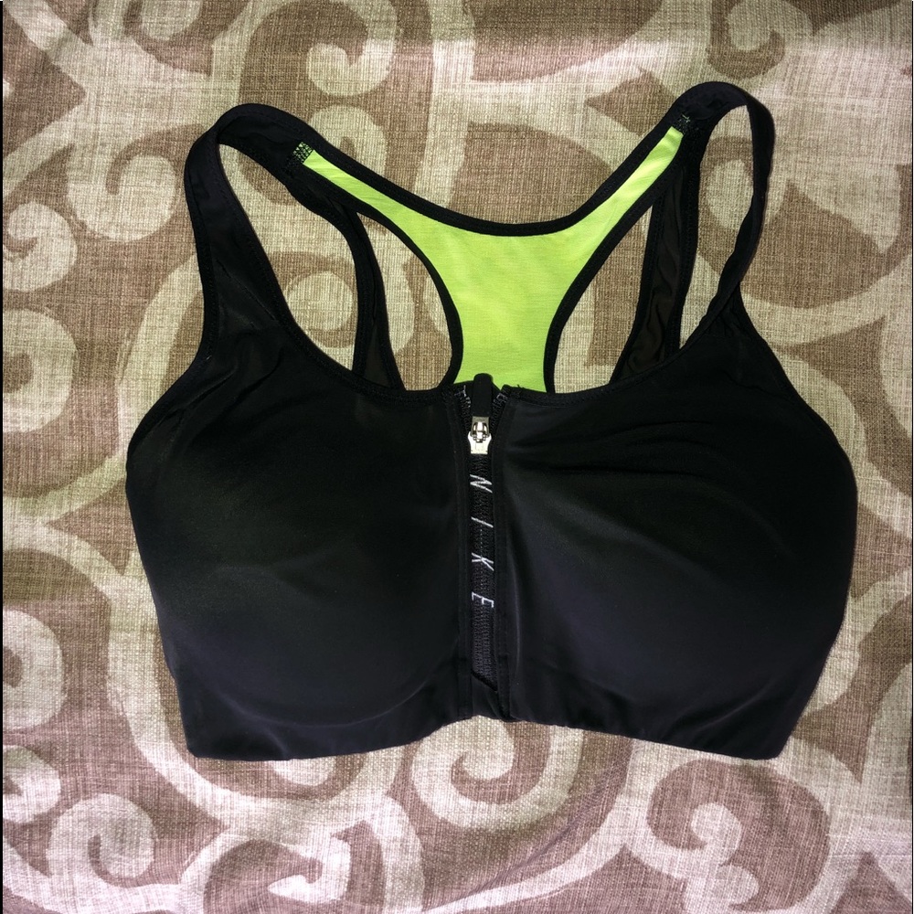 🖤NEON/BLACK COMBO NIKE SPORTS BRA🖤🖤